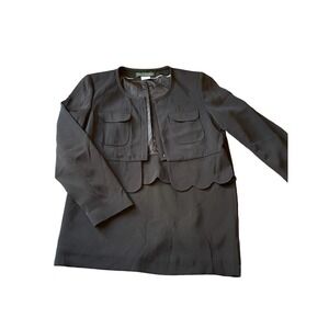 Harve benard 2pc. Black Skirt Suit Size 10